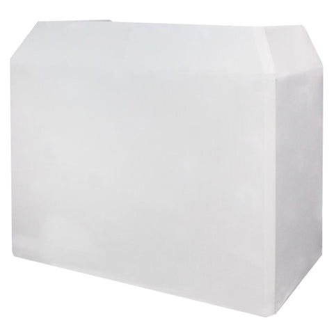 Gorilla / Equinox DJ Booth Replacement Lycra Cloth WHITE