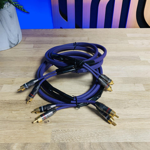 Neotech KHS-321 Double X Shielded Audio Link Interconnect Cable 1.5m (Pair)