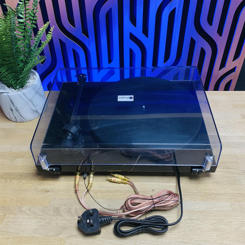 Pro-Ject Debut Carbon Turntable (Black) With Ortofon 2M Red Cartridge