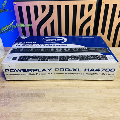 Behringer Powerplay Pro-XL HA4700 Headphones Amplifier System
