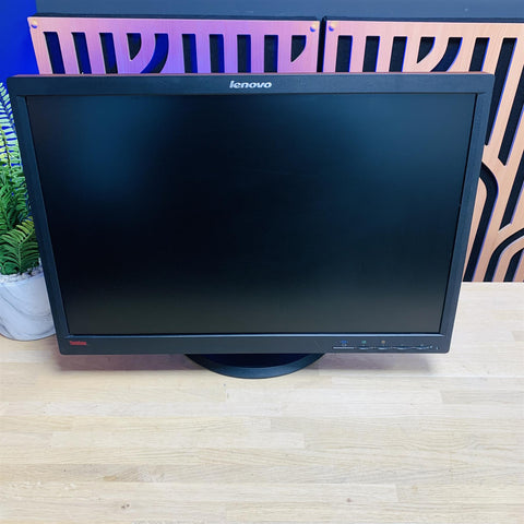 Lenovo ThinkVision LT2252pwA 22" LCD Monitor 16:10 w/ Stand, DisplayPort VGA DVI