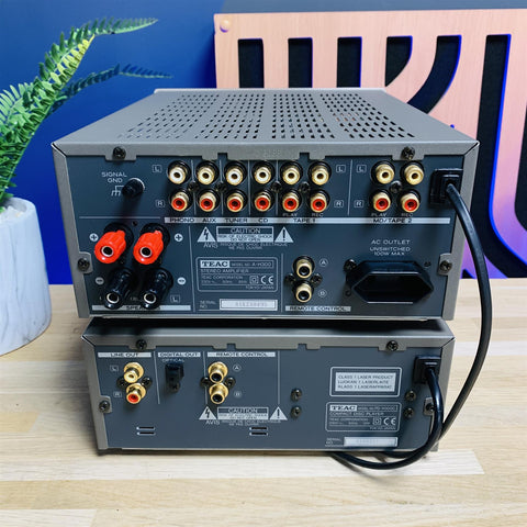 Teac A-H300 Integrated Stereo Amplifier + Teac PD-H300C CD Player Combo