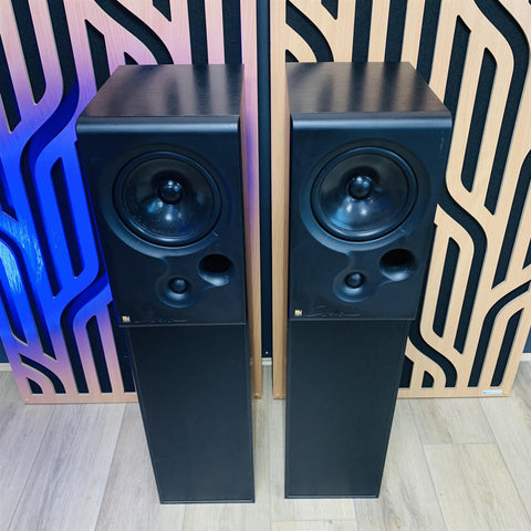 Kef CODA 9 Floor Standing Loud Speakers (Pair) Black Ash
