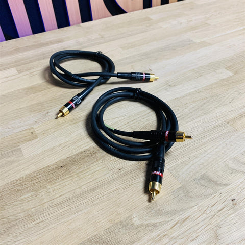 Linn Black RCA Interconnects (Pair) 1.2 metres