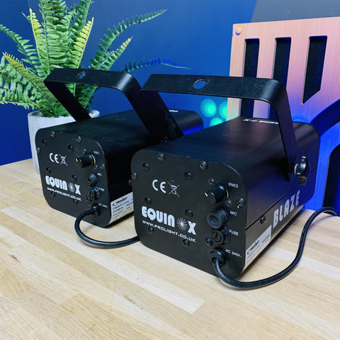 Equinox Blaze LED DJ Stage Lighting (Set of Two)