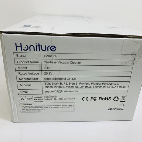 Honiture S12 Cordless Vacuum