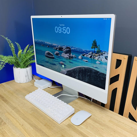Apple iMac 24-inch M3 2023 Silver 8GB RAM 256GB SSD