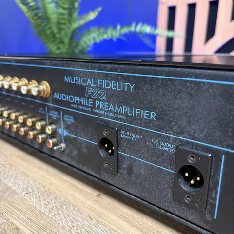 Musical Fidelity F22 Pre Amplifier With Remote