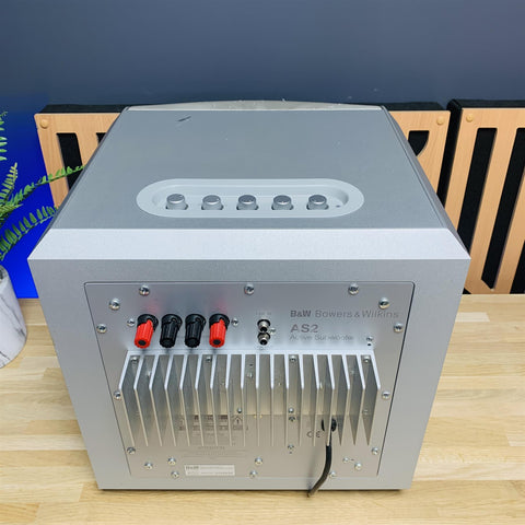B&W Bowers & Wilkins AS2 Active Subwoofer (Silver)