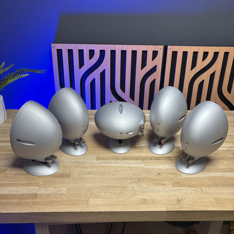 Kef KHT 2005.2 Speaker Set (x5) with Kef HTS2001 Stands