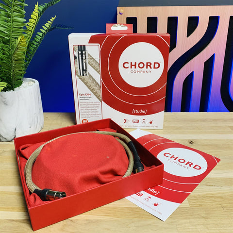 Chord Epic Aray Naim 5 Din to 5 Din Analogue Cable (1m)